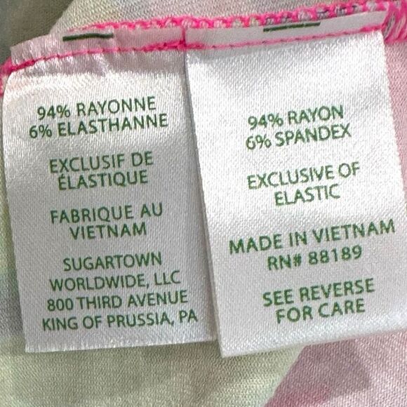 Lilly Pulitzer Lana Skort Romper – Multi “Raise the Bar” Print, XXS | Vibrant & - Picture 10 of 12